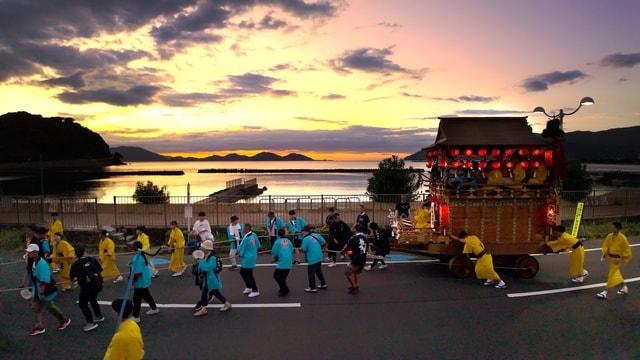 若狭地方最大の秋祭り 小浜放生祭 特別体験「山車参加体験プラン」