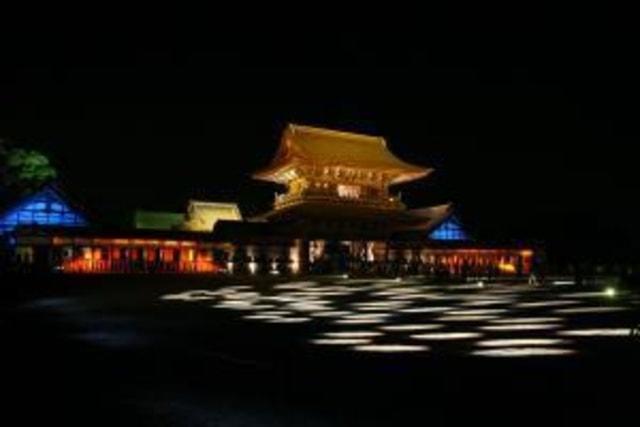 2025秋の国宝瑞龍寺　夜の祈りと大福市