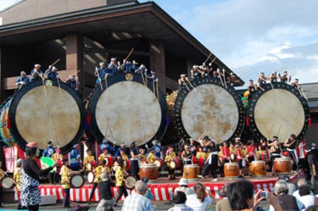 北秋田市たかのす太鼓まつり