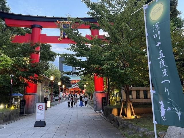 深川十五夜まつり