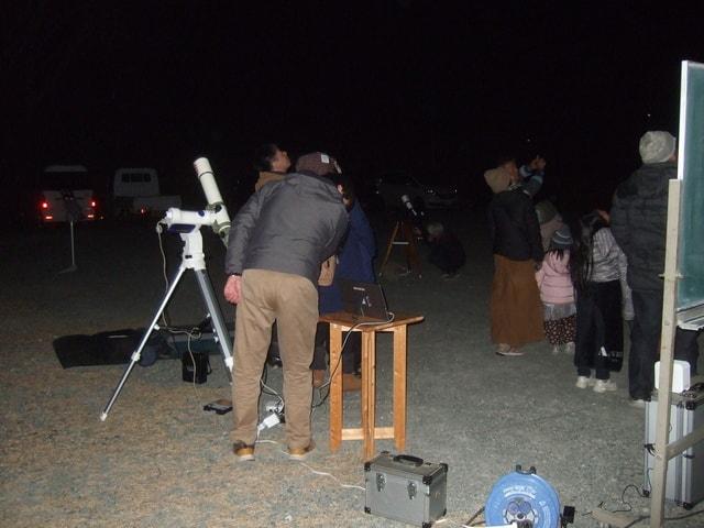 自然観察　冬の星座観察