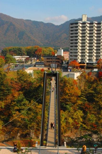 【紅葉・見ごろ】鬼怒楯岩大吊橋