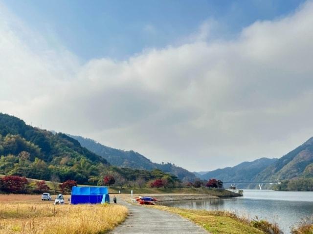 【紅葉・見ごろ】奥津湖・苫田ダム