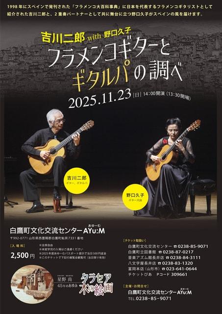 フラメンコギターとギタルパの調べ