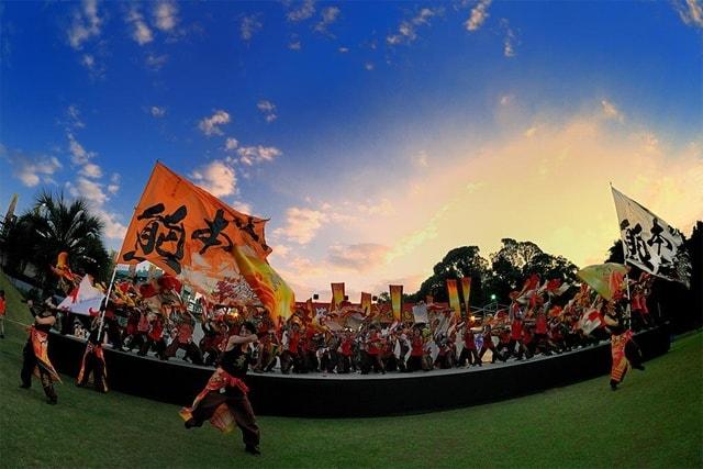 市比野温泉よさこい祭り