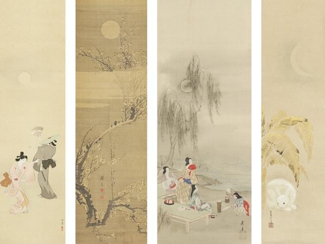 虎屋所蔵品展 月あかりに照らされて