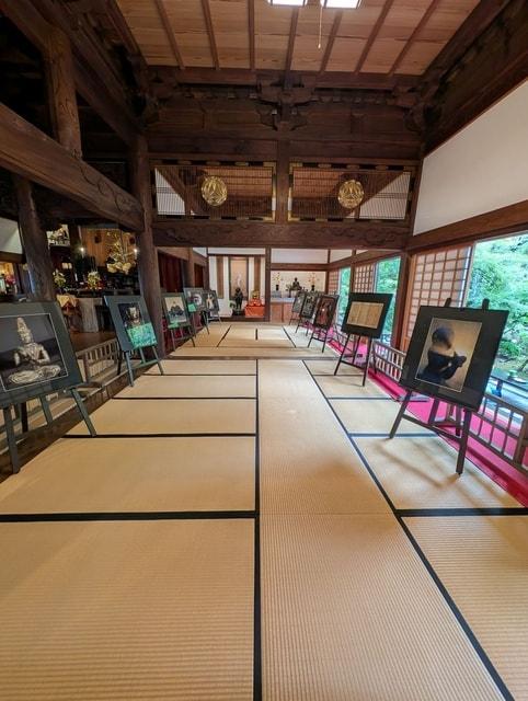 修禅寺の寺宝　田口行央写真展　本堂特別拝観付