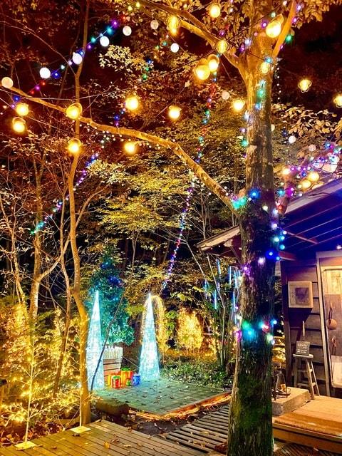 サンタヒルズのクリスマスイルミネーション