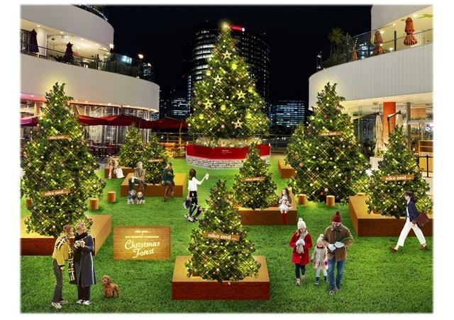 niko and ...×横浜ベイクォーターChristmas Forest
