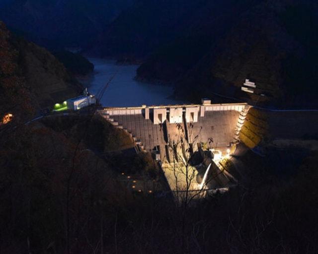 長島ダム ライトアップ