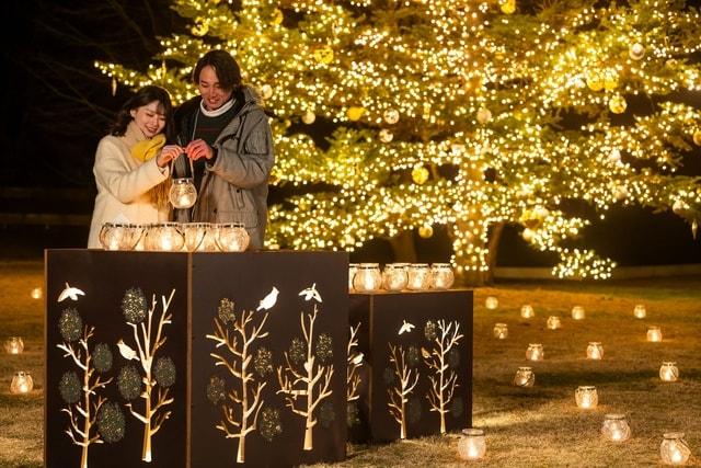 軽井沢星野エリアのクリスマス