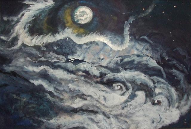 アプリコ・アートギャラリー「月明り、そして夜明け」