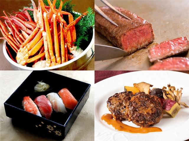 松阪牛・蟹・握り寿司が食べ放題　年末年始ディナービュッフェ