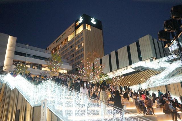 「宮みらいライトヒル」ライトアップイベント