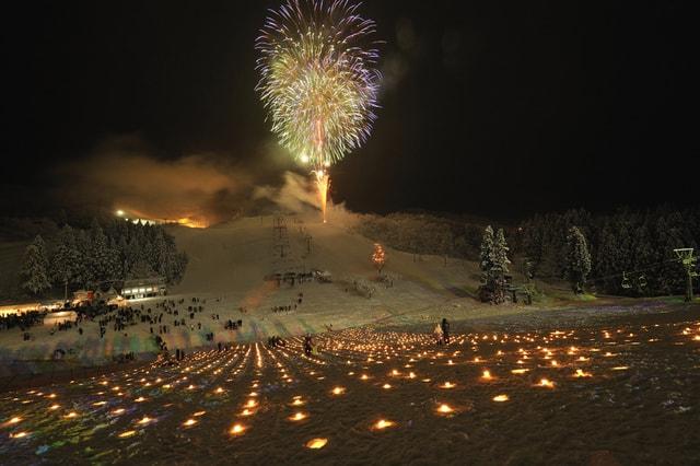 上越国際スキー場　大晦日カウントダウンイベント