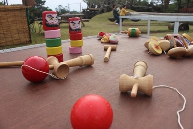 お正月限定イベント「懐かしいおもちゃ遊び」