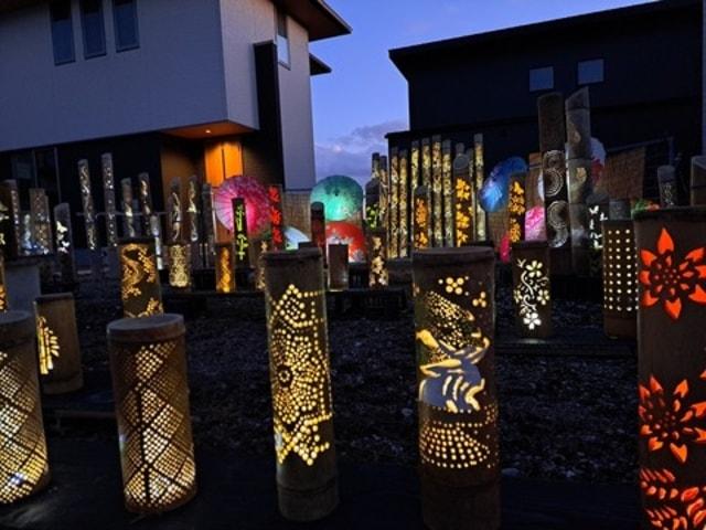 第12回国分竹灯り憧憬の路