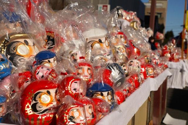 2026年　初市（だるま市）