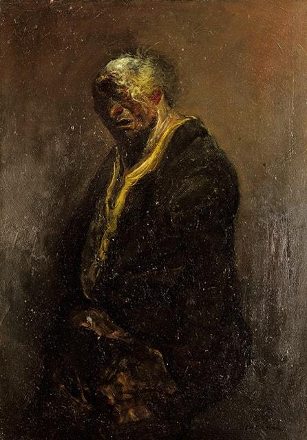 没後40年　鴨居玲展　見えないものを描く