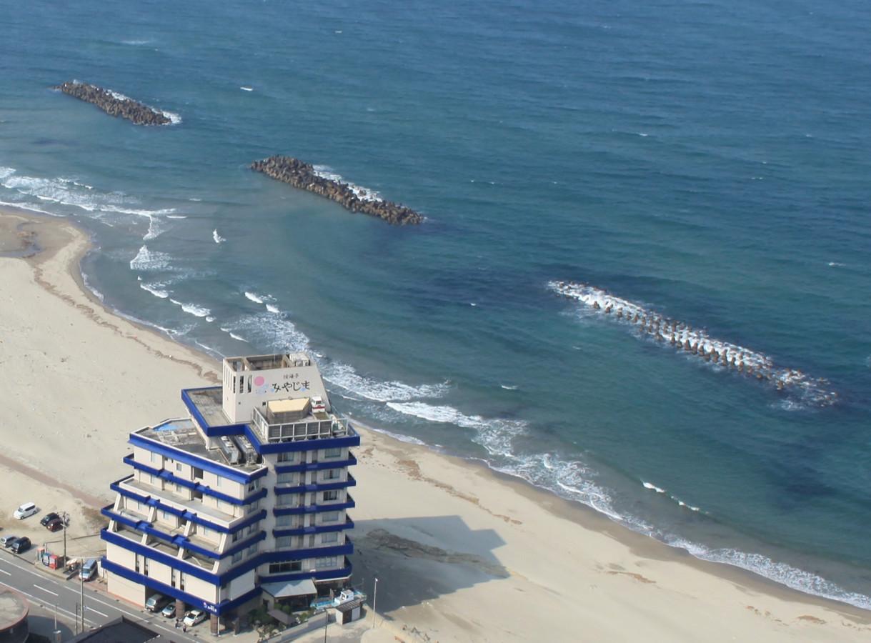 【山形県・湯野浜温泉】砂浜沿いの絶景海宿「愉海亭 みやじま」