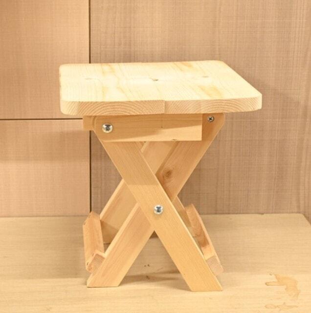 木工体験「折り畳みチェア」