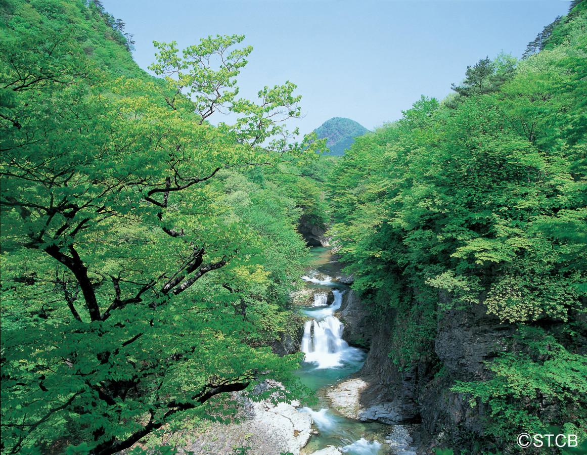 仙台市の隠れた滝の名所「鳳鳴四十八滝」