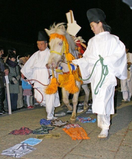 鹿島神宮　白馬祭